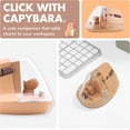 thumbnail image 3 of X9 Performance Wireless Vertical Ergonomic Mouse - Click with Capybara - (BT + 2.4G) Up to 4000 DPI, 6 Button, Rechargeable - Bluetooth Ergonomic Vertical Mouse Wireless - For Mac and PC - Brown, 3 of 8