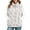 Women White Fleece Vest, variant on QATAINLAV Womens Fleece Sherpa Vest Winter Fuzzy Fluffy Checkered Plaid Sleeveless Zip Up Jacket with Pockets