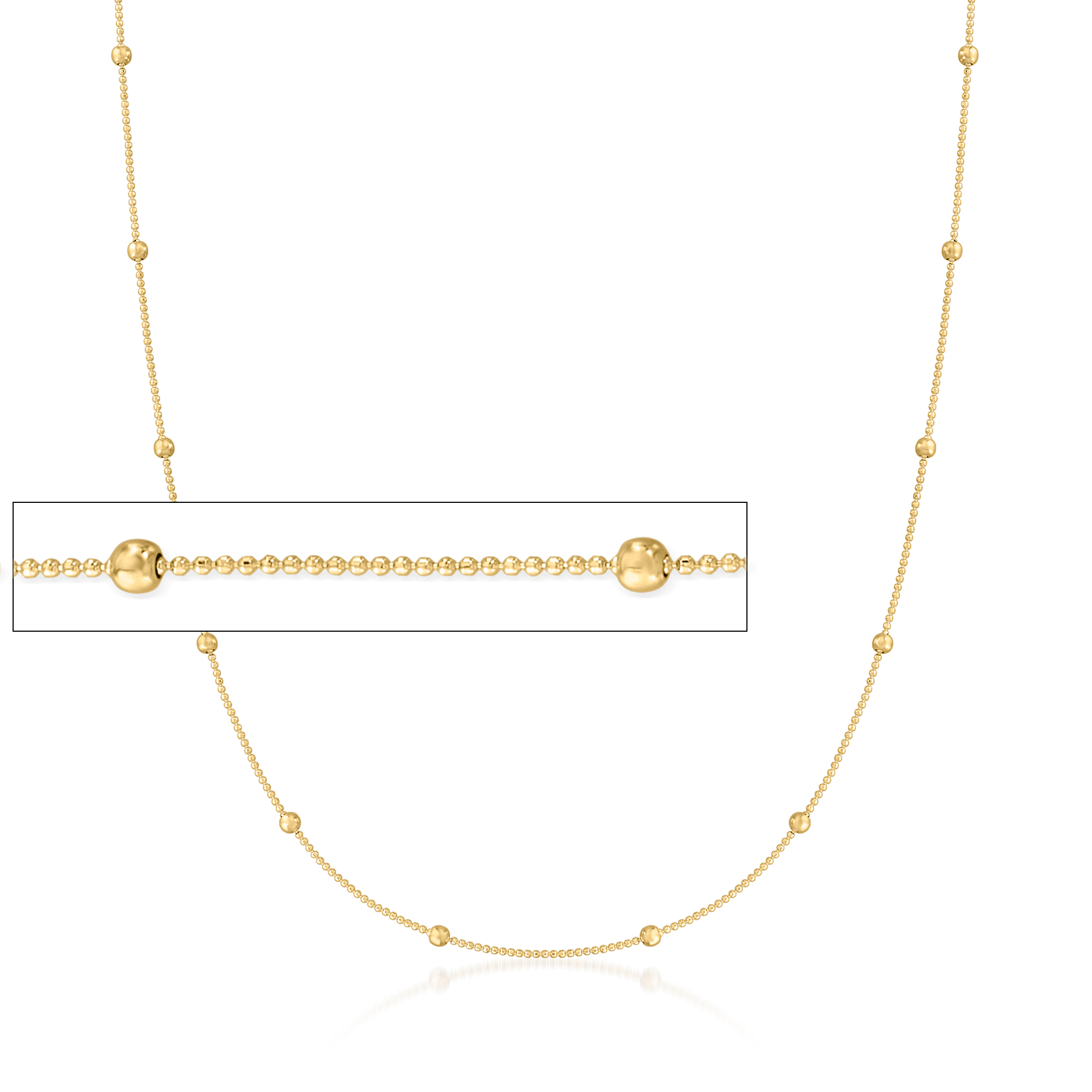 Ross-Simons 2mm 14kt Yellow Gold Bead 