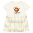 thumbnail image 3 of Inktastic Someone in Arizona Loves Me Girls Baby Dress, 3 of 5