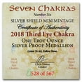 thumbnail image 4 of 2018 1 oz Silver Shield PF Round - MiniMintage Third Eye Chakra, 4 of 4