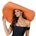 thumbnail image 2 of Sombrero de sol con flores y hojas anchas para mujer - Gorra de playa para despedida de soltera, ligera, transpirable y con protección UV, primavera-otoño, talla única, 2 of 4
