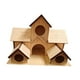thumbnail image 2 of Casa para pájaros para exteriores Casas para pájaros para exteriores Casa para pájaros creativa de madera colgante Estilo B, 2 of 9