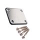 thumbnail image 1 of Eigraketly Placa de cuello de guitarra eléctrica, placa de unión de cuello de guitarra de acero inoxidable, accesorios para instrumentos Accesorios para instrumentos musicales, 1 of 6