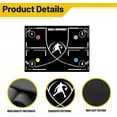thumbnail image 5 of PONPRNGY Basketball Training Mat Indoor Fitness Non Mat Basketball Soundproof Mat, 5 of 5