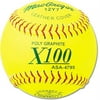 (12 Pack) MacGregor X100 ASA-Approved Fastpitch Softballs