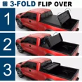 thumbnail image 5 of MOSTPLUS 5FT 60Inch 3-Fold Soft Tonneau Cover for 2020-2025 Ford Ranger XLT Pickup Truck Bed Cover, 5 of 5