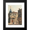 thumbnail image 2 of Auguste-Sébastien Bénard 11x14 Black Modern Framed Museum Art Print Titled - Saint-Pierre Des Arts Church, 2 of 5