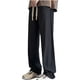 thumbnail image 1 of Pantalones largos de verano para hombre con bolsillo y cordón, pantalones casuales con bolsillo para hombre, 1 of 3