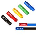thumbnail image 3 of 200 unidades de puntas de cable de freno para bicicleta, cable de aleación de aluminio azul Afortunado Sencillez, 3 of 5