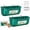 Green, variant on Chicken Feeder Waterer Set, Hanging Fence Feed Trough for Livestock Poultry, Waterer Bucket for Hens Gooses Goat Sheep Deer Duck ( 2 * 2.7 Quart )