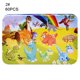 thumbnail image 2 of Gwong Juguete 60 unids Santa Claus Dinosaur Puzzle Jigsaw Auto montaje Niños Juguete educativo Gwong 30005281, 2 of 7