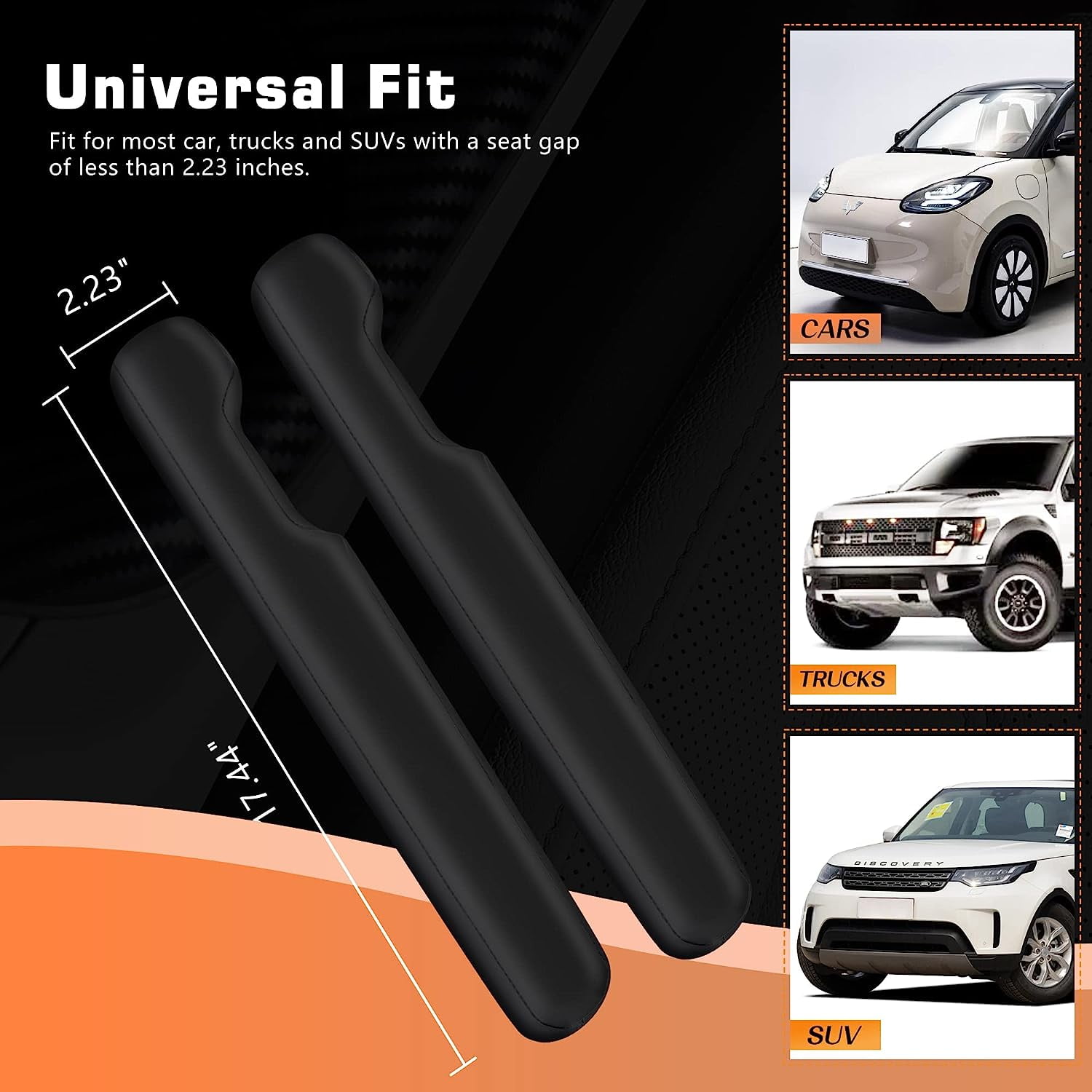 Car Seat Gap Filler Universal Fit Organizer Stop Things from Dropping Under  G2W8