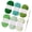 Forest green, variant on NANMELX 1.76oz Colored Scrubby Yarn for Dishcloths Crocheting Sparkling Polyester Yarn