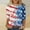 019 Multicolor, variant on 4Th of July Tops for Women American Flag Print Tee Shirt Loose Fit Short Sleeve V Neck Casual Tunic Blouse
