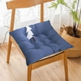 thumbnail image 4 of COFEST Four Seasons Universal Household Seat Cushion, Ergonomic Chair Seat Cushion Tatami Butt Pad, Multi-Purpose Floor Cushion for Indoor & Outdoor, Soft Polyester Memory Foam Seat Cushion Blue, 4 of 8