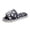 A-Grey687, variant on Bibifish Mens Womens Plush Slippers Fall Winter -Lined Thick Soft Non- Fuzzy Slippers Indoor Cozy House Slippers