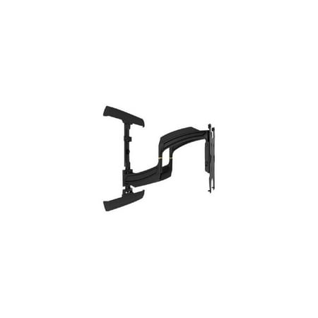 Chief - Thinstall Swing Arm TV Wall Mount for Most 37-58" Flat-Panel TVs - Extends 25" - Black