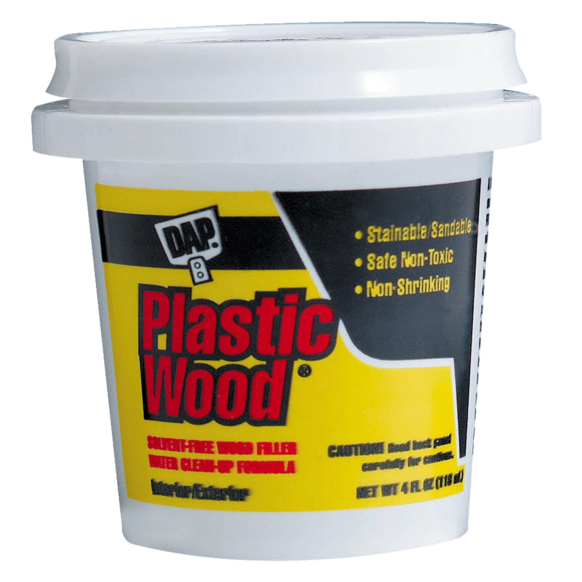 DAP 21400 4 oz Light Oak Plastic Wood® Solvent Professional Wood Filler