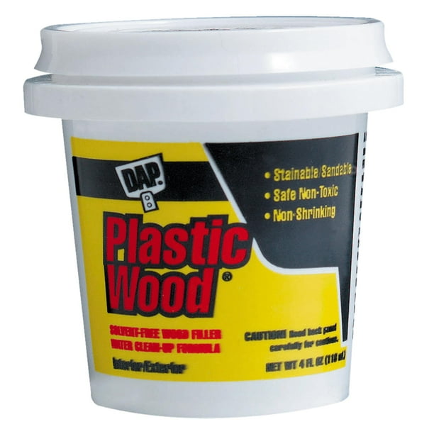 DAP 21400 4 oz Light Oak Plastic Wood® Solvent Professional Wood Filler