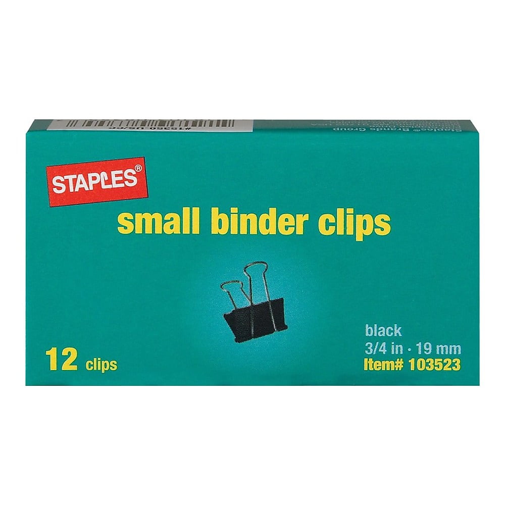 staples binder clips