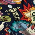 thumbnail image 2 of CHOK Blouse Col Rond Imprimé Graphique Animal Tees Décontracté Mode Urbaine Tops Grande Taille pour Femmes, 2 of 6