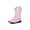 GlitterPink, variant on Apakowa Kids Cowboy Boots - Cowboy and Cowgirl Boots for Boys and Girls, Mid-Calf Square Toe Western Rodeo Boots with Embroidery and Side Zipper (Toddler/Little Kid/Big Kid)