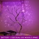 thumbnail image 3 of Luz de árbol de bonsái de mesa, USB o con pilas, lámpara de alambre de cobre de 108 LED, 3 of 8