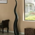 thumbnail image 3 of Tall Animal Horn Shape Floor Vase: Elegant Ceramic Black Accent for Entryway, Dining, or Living Room Decor - Distinctive Antler Design, Elegance, and Nature-Inspired Charm to Your Home, Set of 3, 3 of 7