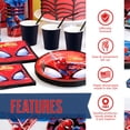 thumbnail image 5 of Platos y servilletas de Spiderman para decoración de fiestas, para 16 invitados, 5 of 5