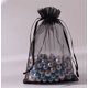 thumbnail image 1 of Laklulu ShangGe 100 bolsas de regalo con cordón transparente de 4 x 6 pulgadas (10 x 15 cm), bolsas de regalo de organza negra para bodas, fiestas, joyas, festivales (verde militar, 5 x 7 pulgadas), 1 of 5