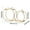 B, variant on TopLLC No Punch Living Room Wall Hanging Wall Decoration Lights Luxuries Wall Hanging Sofa Background Wall Decoration Storage Shelf iron shelf