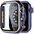 thumbnail image 1 of Funda para Apple watch Case 45mm 41mm 44mm 40mm 42mm 38mm accesorios PC Protector de pantalla de vidrio templado iWatch series 7 8 5 6 SE Tan Jianjun  unisex, 1 of 2