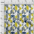 thumbnail image 1 of oneOone Polyester Lycra Fabric Parallelogram & Triangle Geometric Printed Fabric 1 Yard 56 Inch Wide, 1 of 1