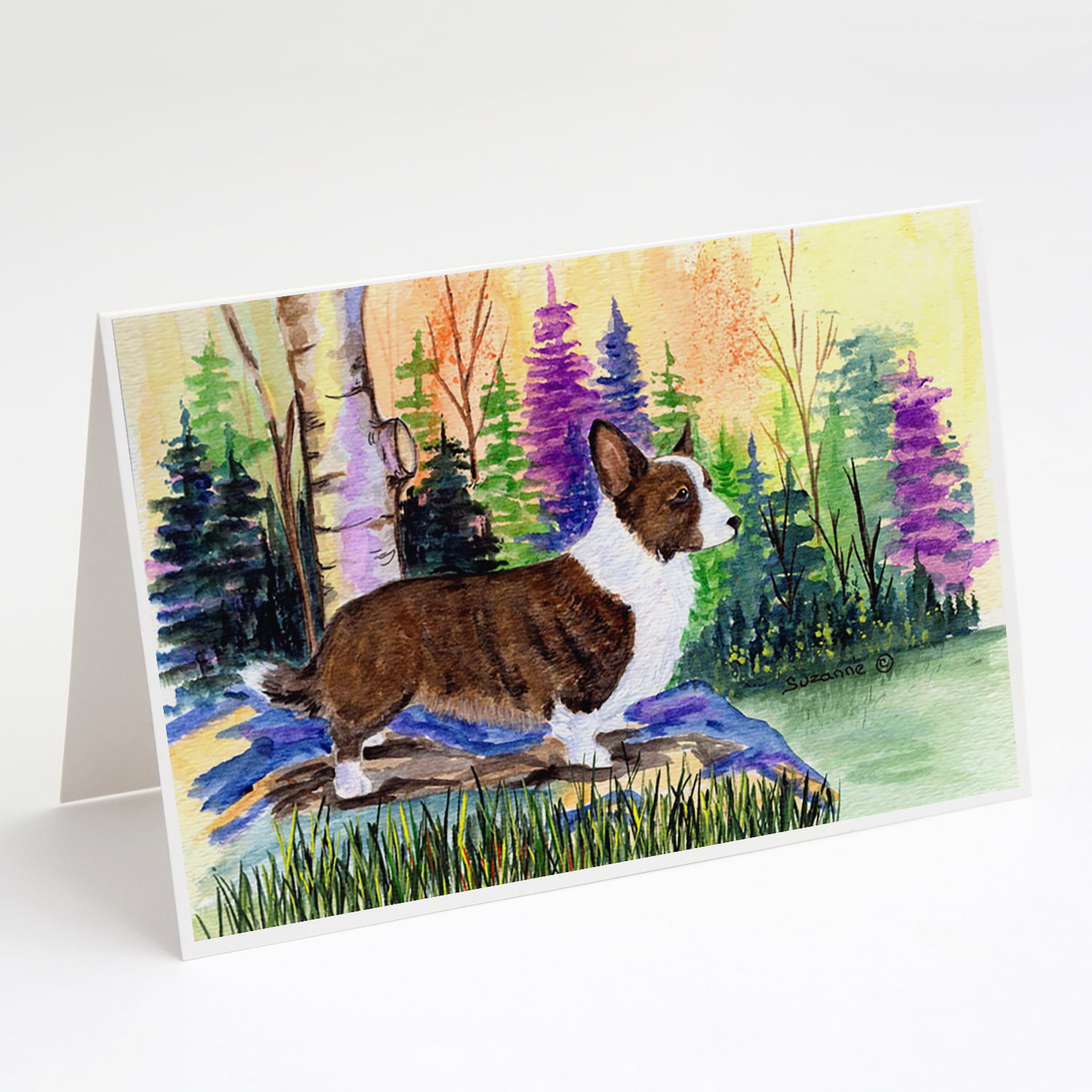 Note Cards 10 ct. Greeting Cards Welsh Corgi Pen & Ink Stationary Cards 