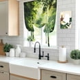 thumbnail image 6 of Vintage Stripes Tie Up Curtain for Window, Black Striped Retro Lines Geometric Adjustable Tie Up Balloon Curtain Valances Rod Pocket Window Treatment for Kitchen Bathroom Bedroom 42"x63", 6 of 9