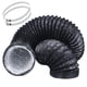 thumbnail image 1 of Ducto de ventilación Eau Black, aluminio flexible, 6 pulgadas y 12 pies, 1 of 7
