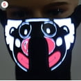 thumbnail image 4 of Halloween Light Up Dance Cosplay Party Masks LED Luminous Flashing Face Mask, 4 of 5
