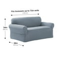 thumbnail image 6 of Maytex Pixel Stretch 1 Piece Loveseat Furniture Cover Slipcover, 6 of 6