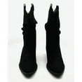 thumbnail image 5 of STYLE & COMPANY Womens Black Dannaa Almond Toe Block Heel Western Boot 8.5 M, 5 of 5