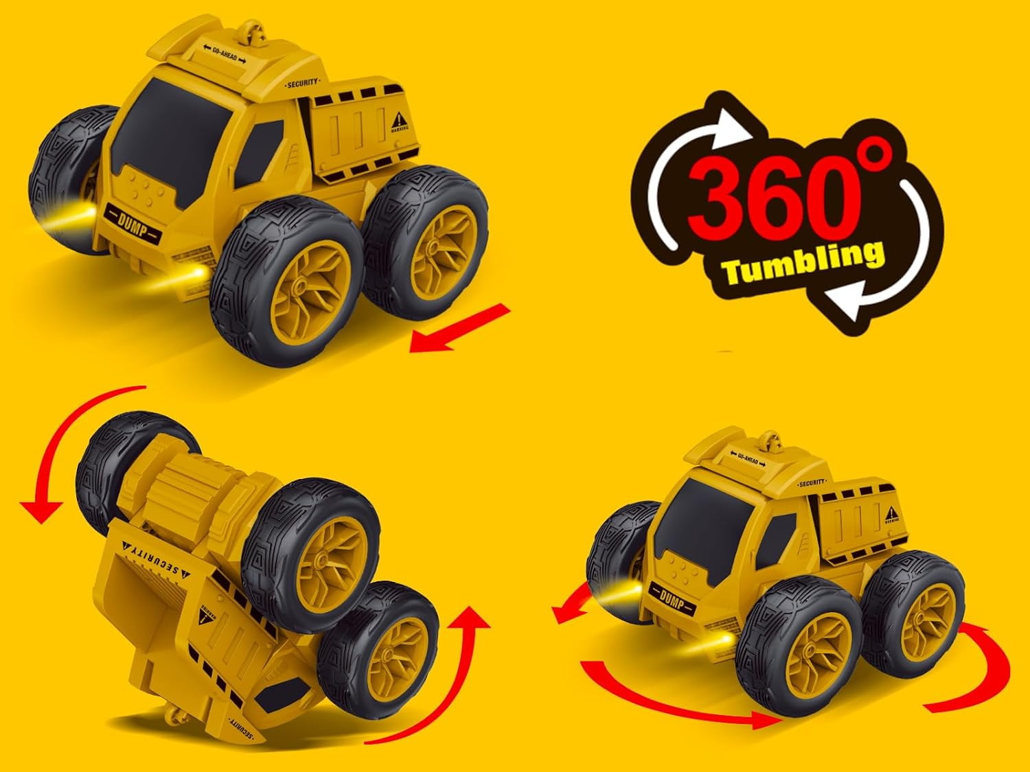 <new_title>Poco Divo Stunt Dumper Tumbling RC Bigfoot Dump Truck</new_title>