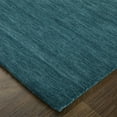 thumbnail image 3 of HomeRoots 511092 8 x 11 ft. Blue & Green Wool Hand Woven Stain Resistant Rectangle Area Rug, 3 of 5