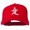 Red, variant on Japanese Chinese Love Embroidered Cap - Khaki OSFM