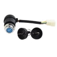 thumbnail image 2 of 5 Wire Motorcycle Electric Door Lock Ignition Key Switch For 250cc 150cc 125cc 110cc ATV QUAD Dirt Bike Accessories, 2 of 7