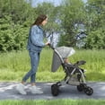 thumbnail image 2 of Jeep Unlimited Reversible Handle Stroller, Grey Tweed, 2 of 5
