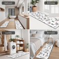 thumbnail image 5 of White Cow Milk Pattern Kitchen Rugs Sets Of 3,Kitchen Runner Rugs Non Skid Washable,Decorative Kitchen Floor Mats for Kitchen,Sink,Laundry,17"x30"+ 17"x47" + 17"x59", 5 of 6