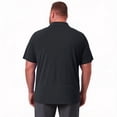 thumbnail image 5 of Big and Tall Polo Shirts for Men Button Collar Summer Plus Size Shirts Business Casual Short Sleeve Oversized Tshirts Gray 4XL, 5 of 8