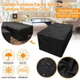 thumbnail image 2 of Small Outdoor Cover, Outdoor Garden Furniture Corner Sofa Cover Furniture Cover Outdoor Table Cover, Protective Cover, 2 of 9