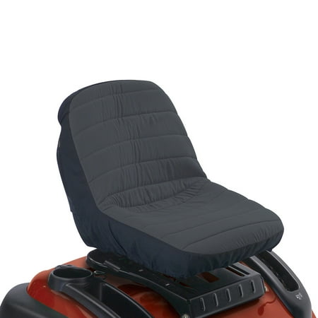 Classic Accessories Deluxe Tractor Riding Seat Cover, Medium, fits backrests up to 15