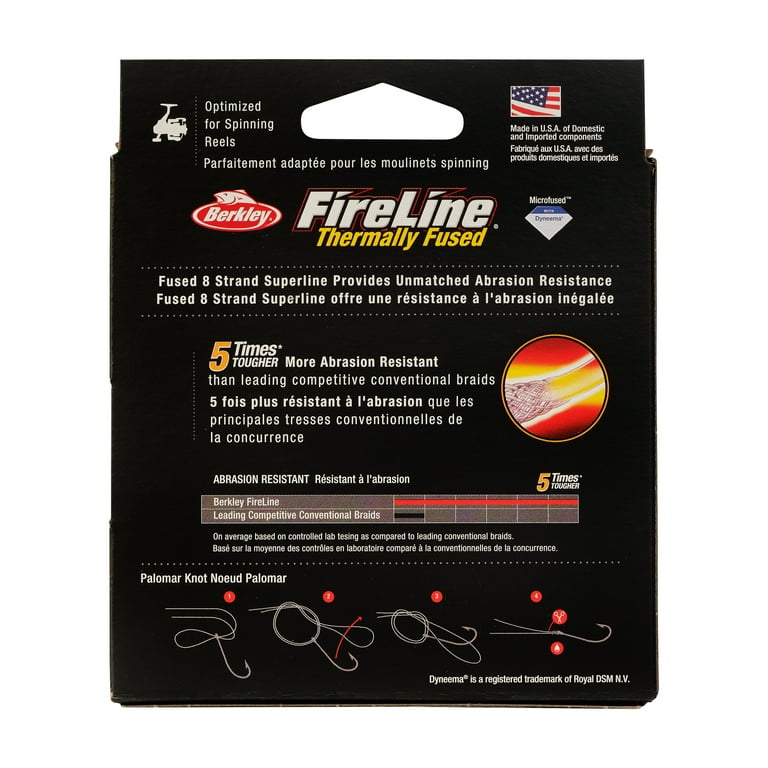 Fil De Pêche Berkley Fireline Vert - 900 Yards (4lb/600 + 6lb/300) - Neuf
